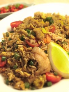 Khao Phad Gai (Chicken Fried Rice)