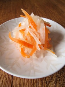 Daikon & Carrot Pickle